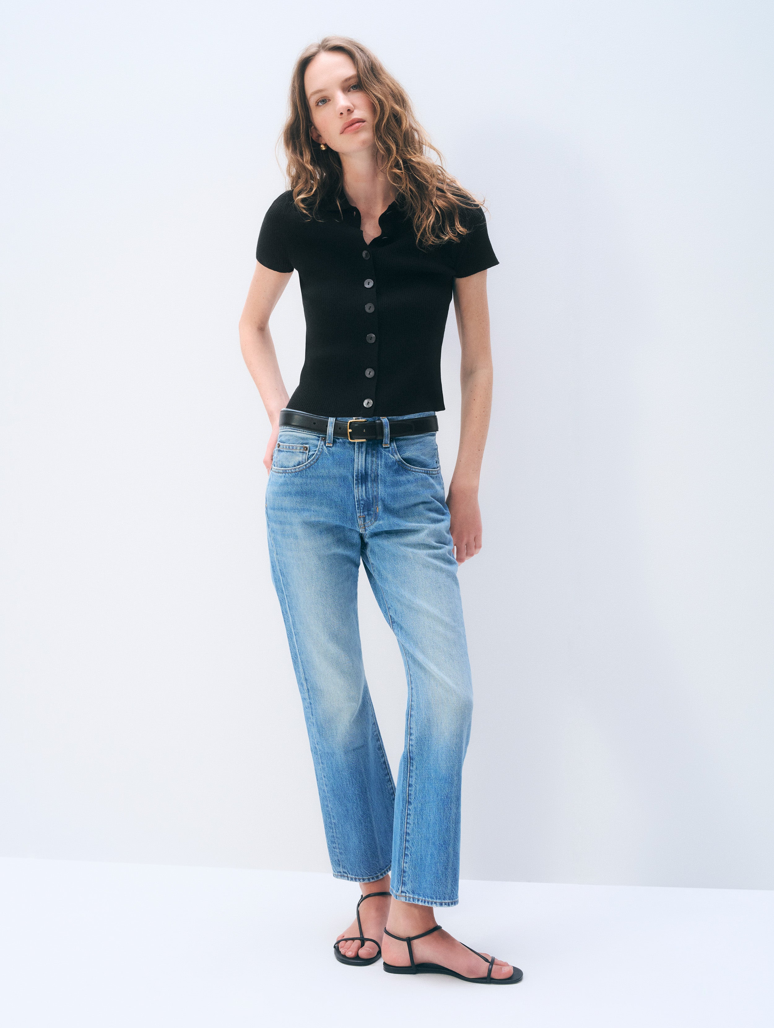 Linen Blend Top