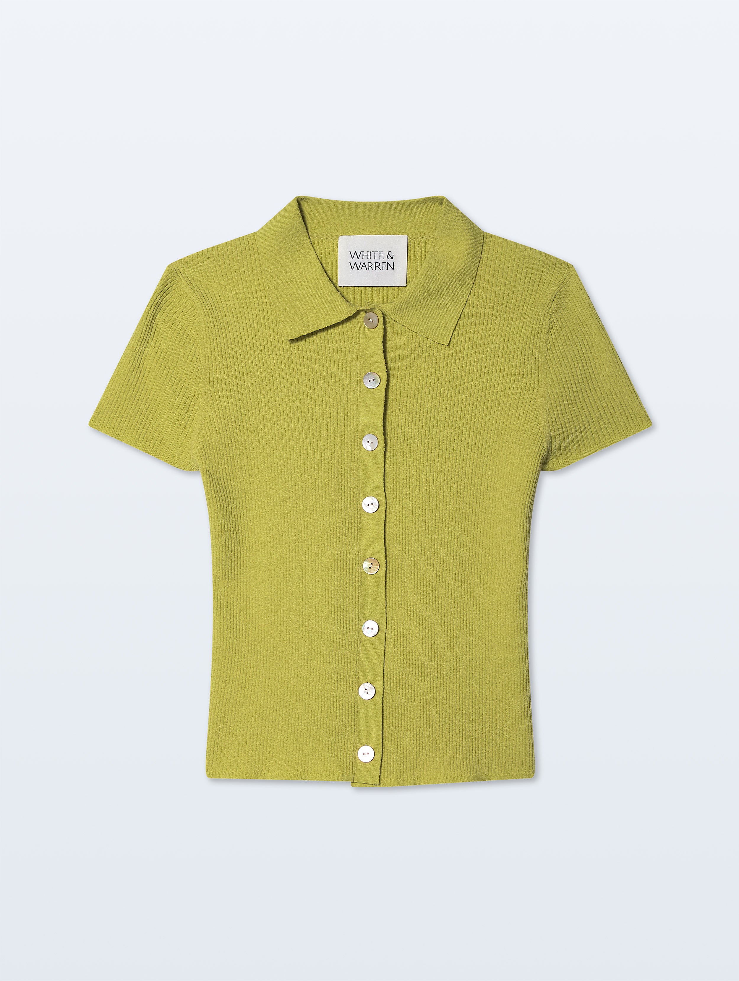 Linen Blend Top | Linden Green