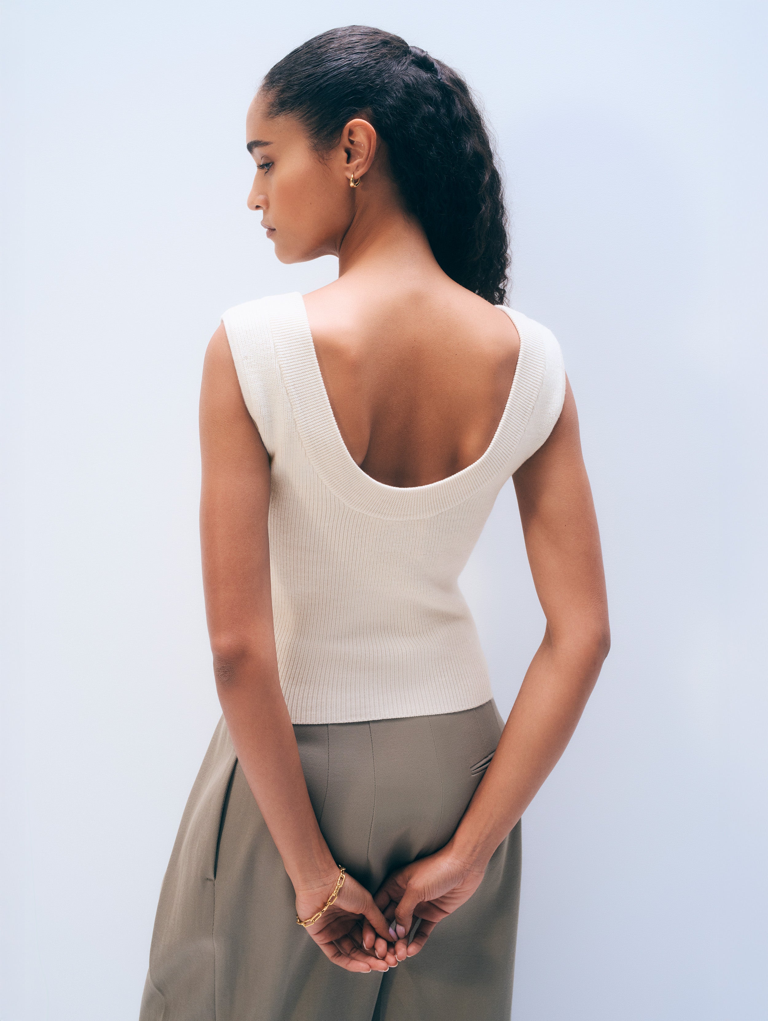 Superfine Merino Wool Tank Top