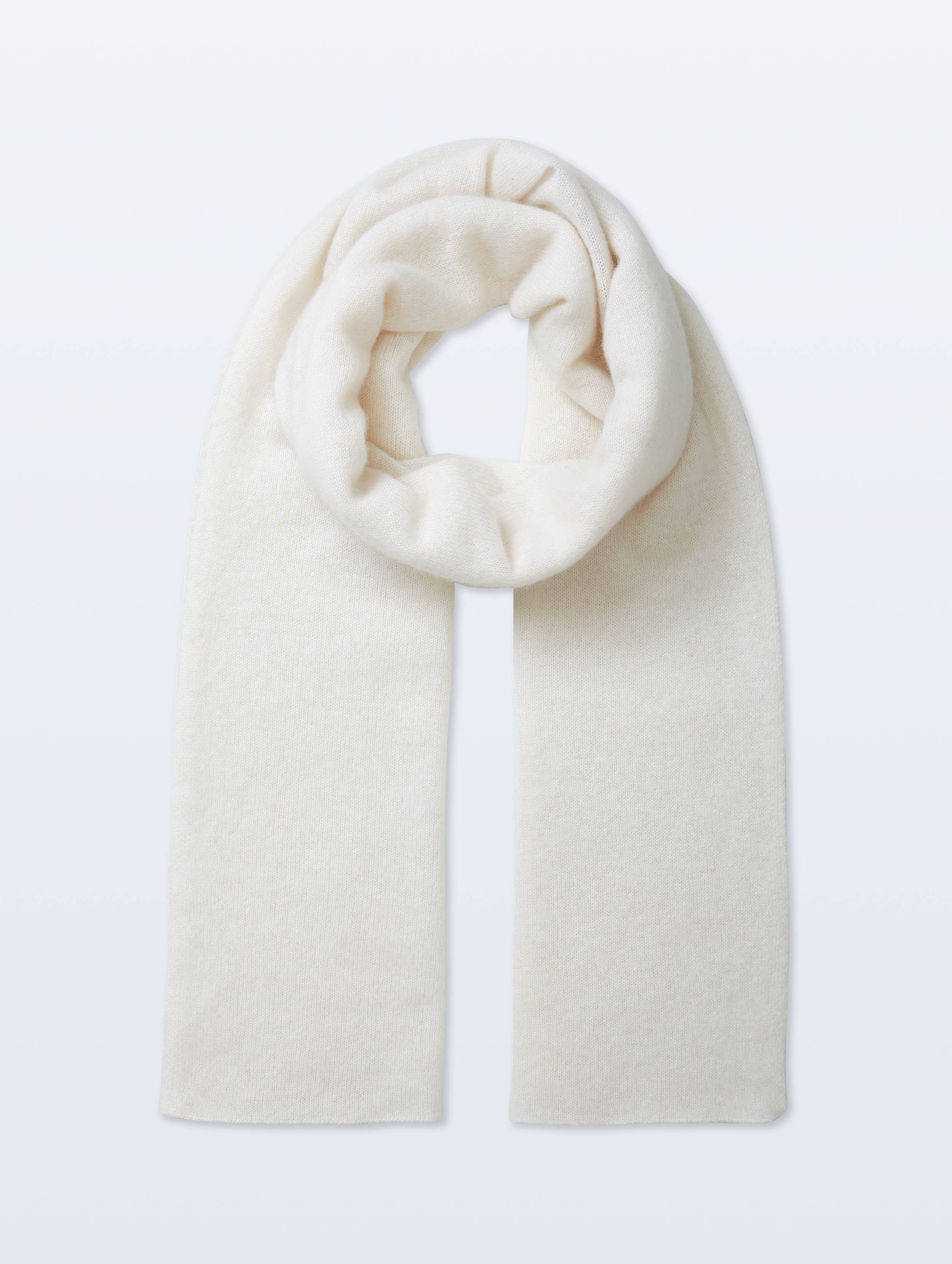 Cashmere Mini Scarf | Soft White