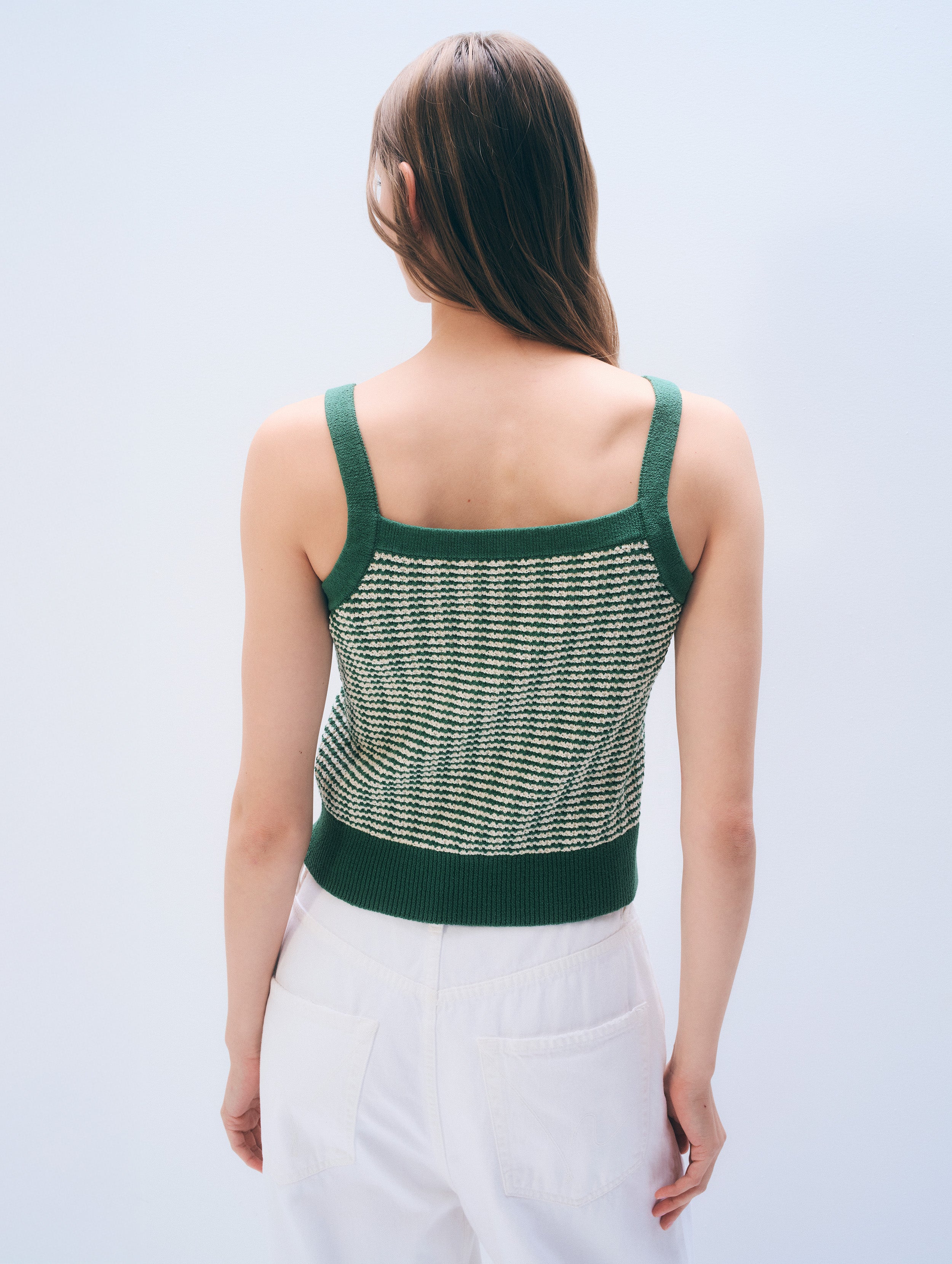 Bouclé Tank Top