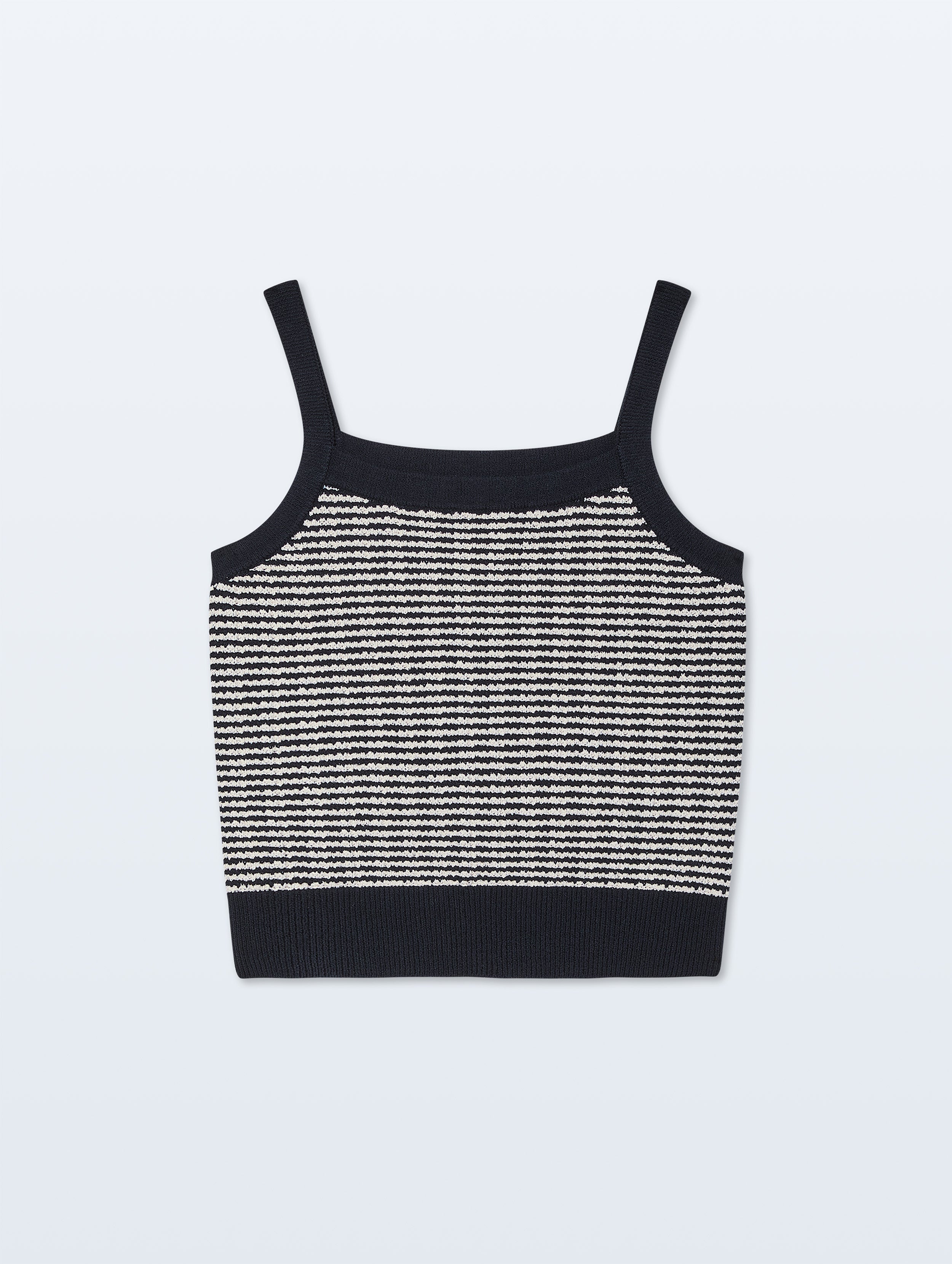 Bouclé Tank Top | Midnight