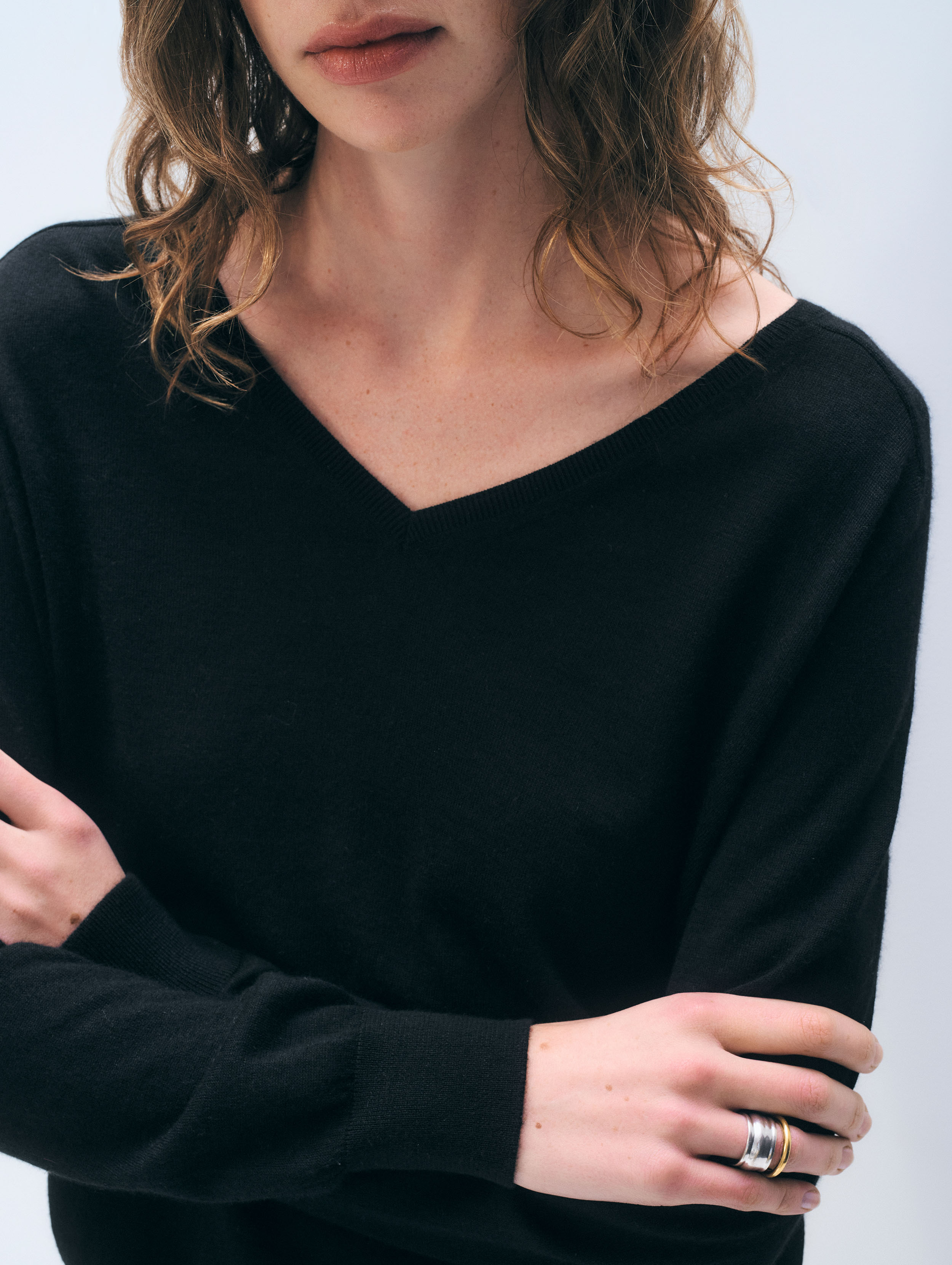 Cashmere Linen Pullover