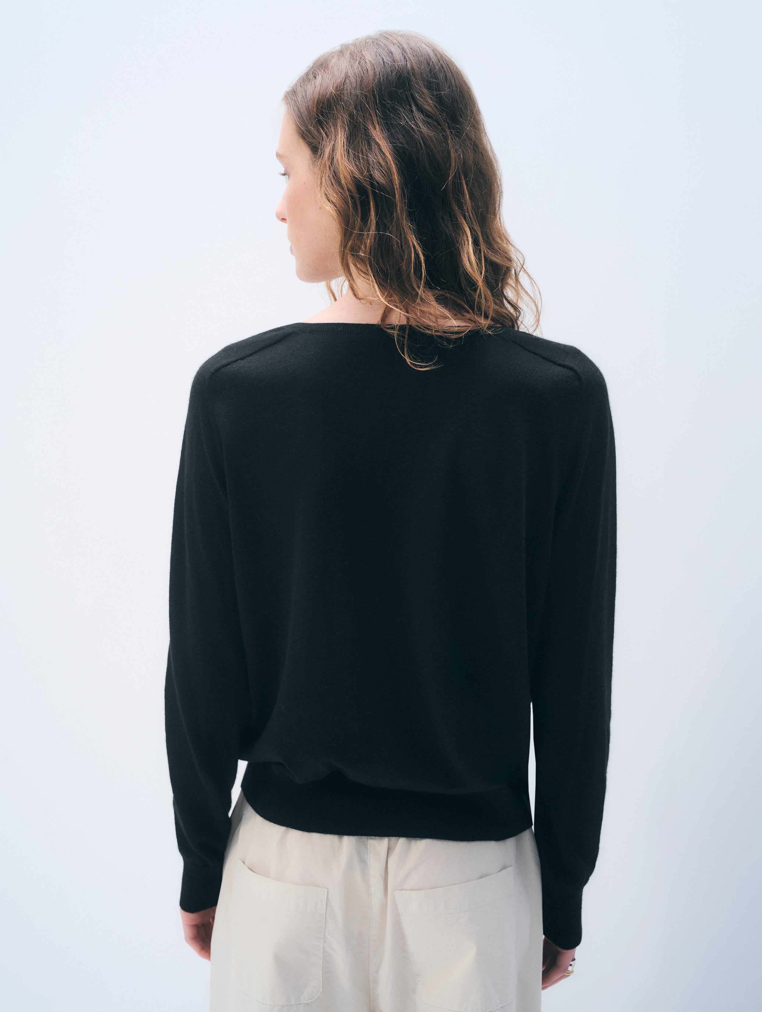 Cashmere Linen Pullover
