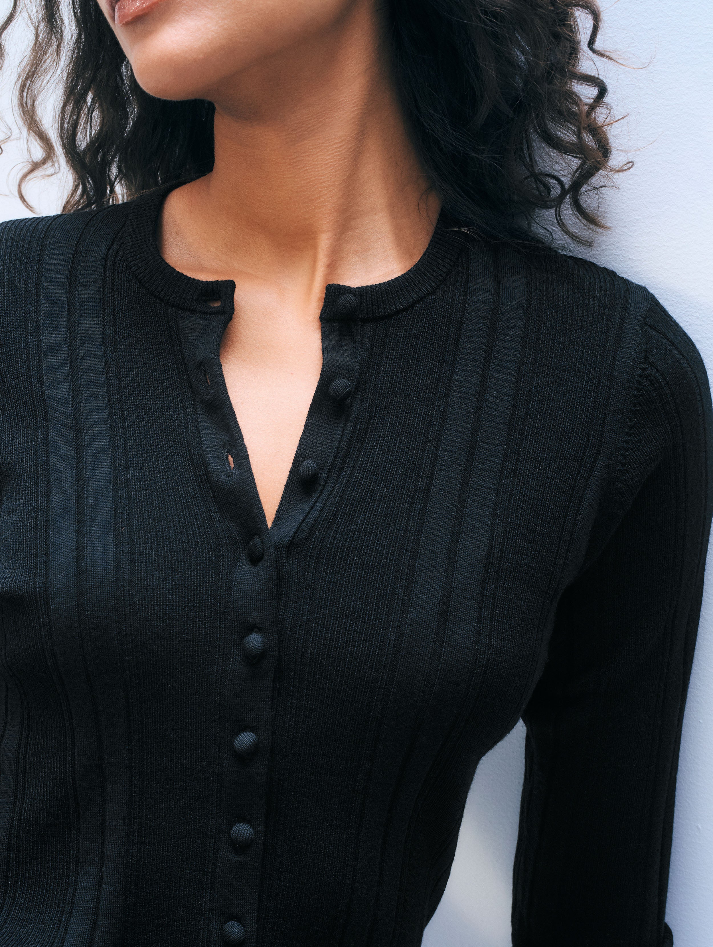 Superfine Merino Wool Cardigan