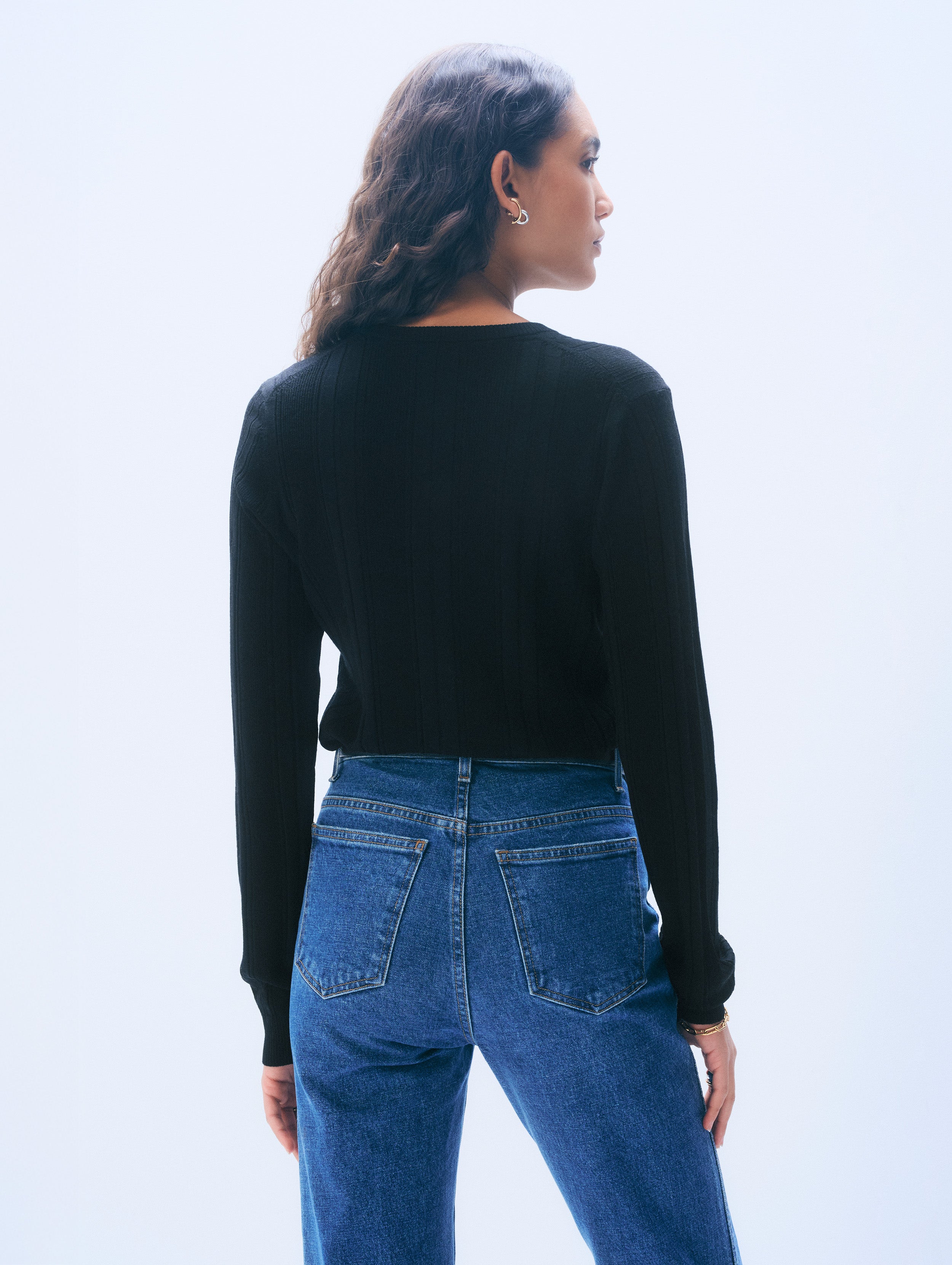 Superfine Merino Wool Cardigan