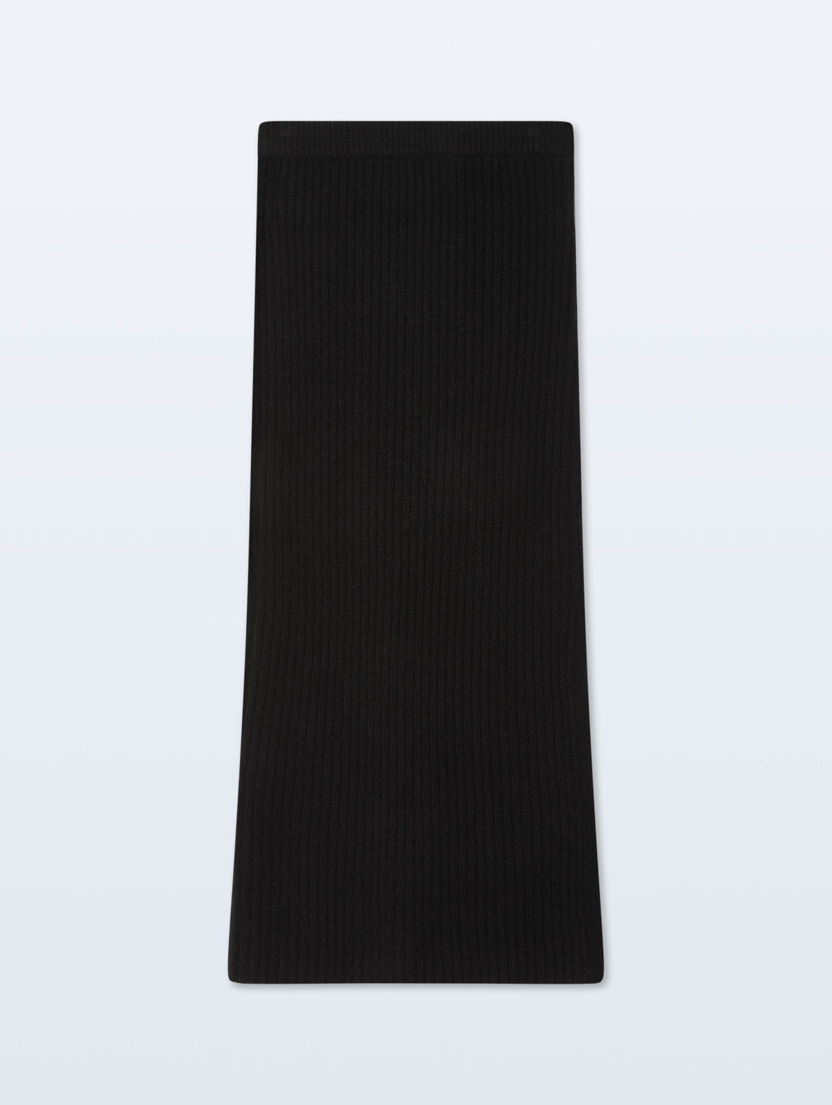 Cashmere Midi Skirt | Black