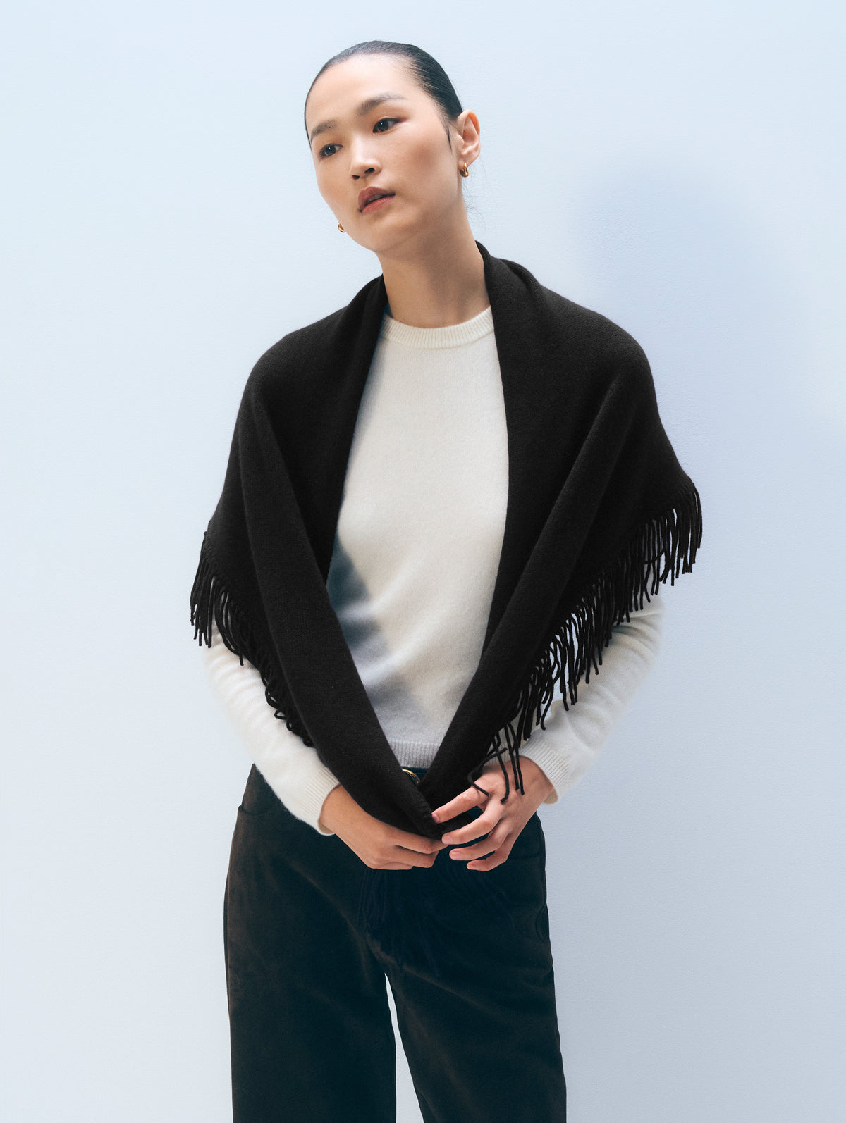 Cashmere Triangle Scarf