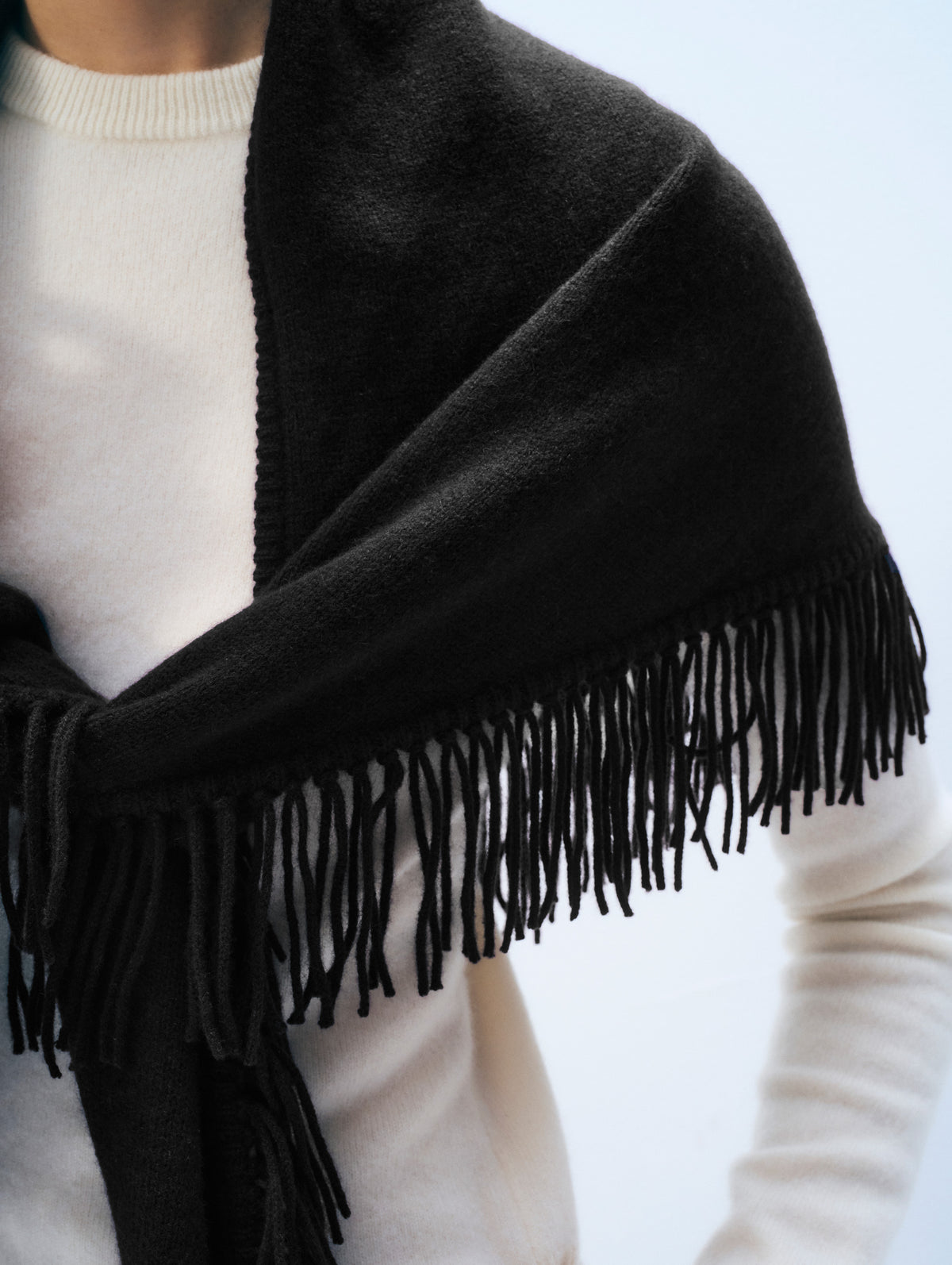 Cashmere Triangle Scarf