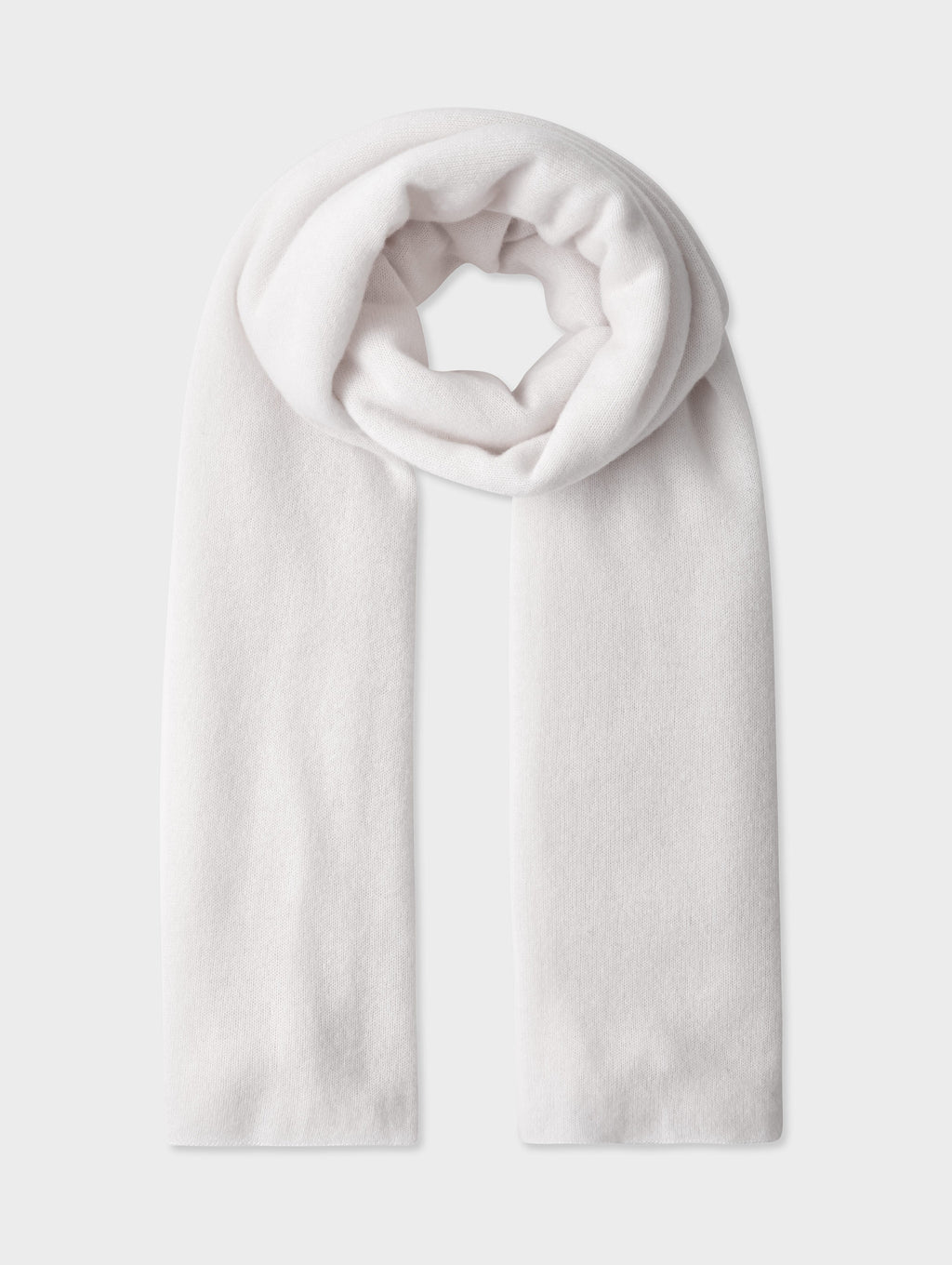 Cashmere Scarf – White + Warren