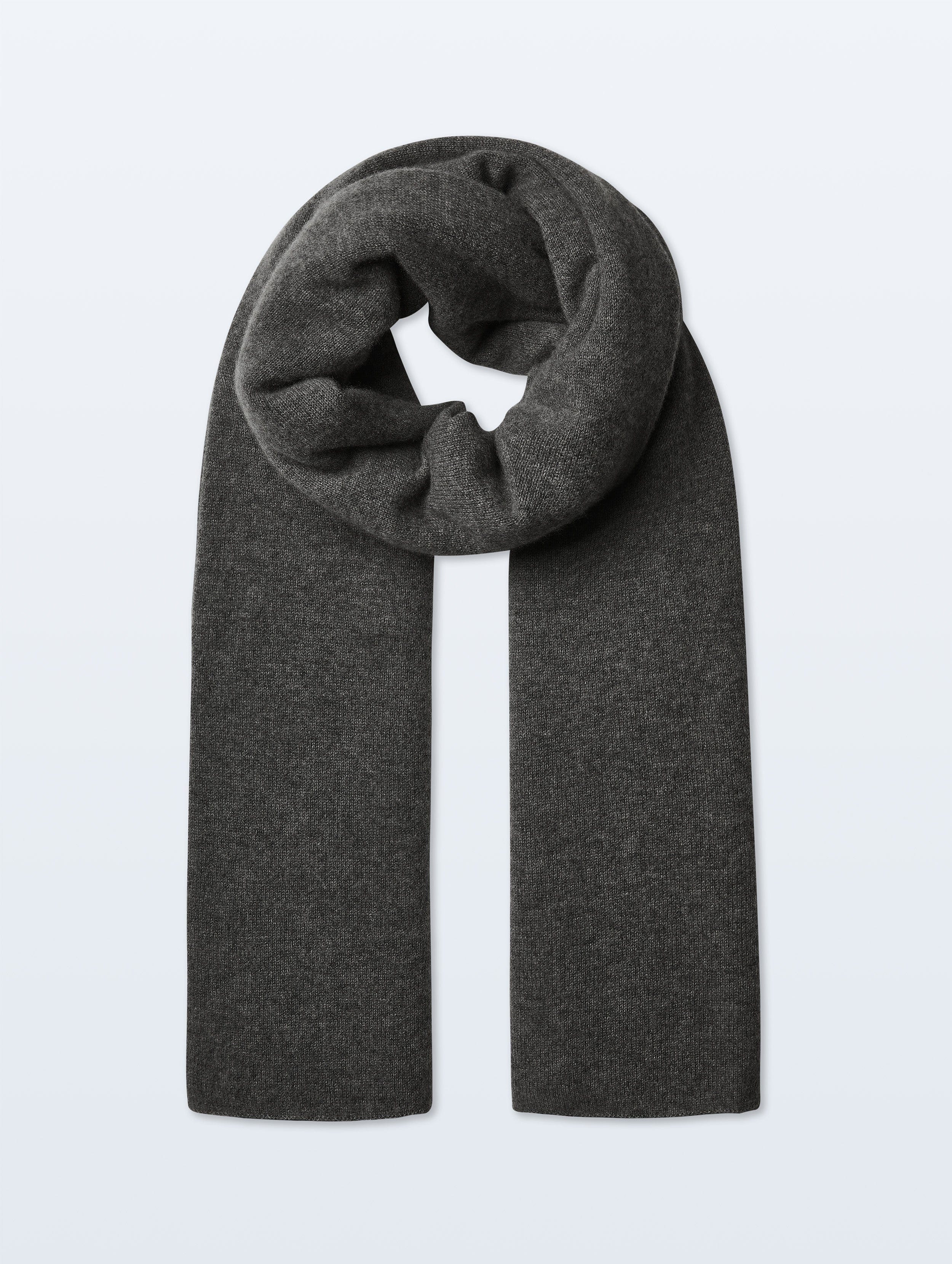 Cashmere Travel Wrap | Dark Slate Heather