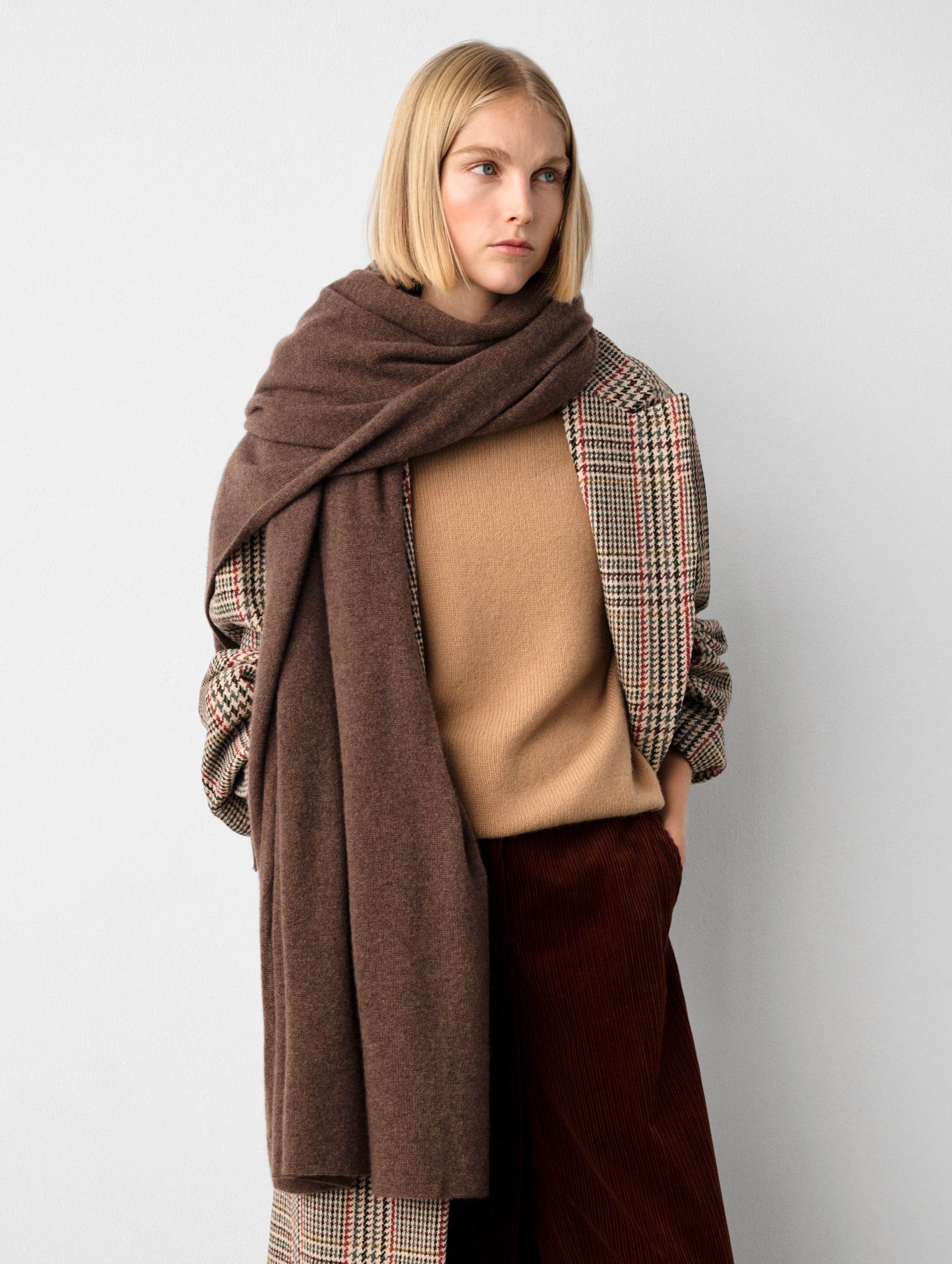 Cashmere Travel Wrap