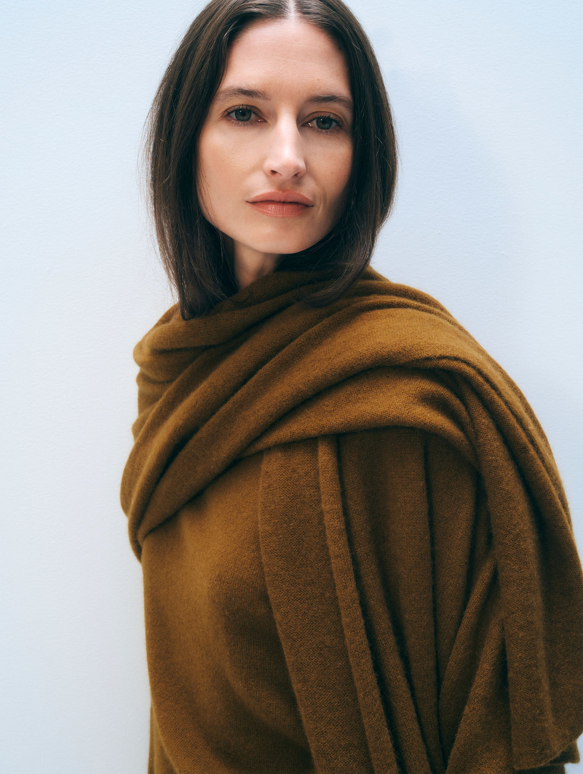 Cashmere Travel Wrap | Antique Gold