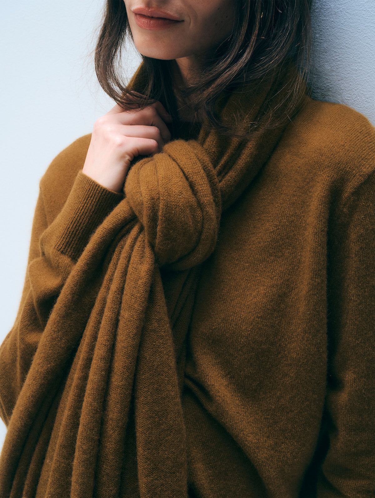 Cashmere Travel Wrap | Antique Gold