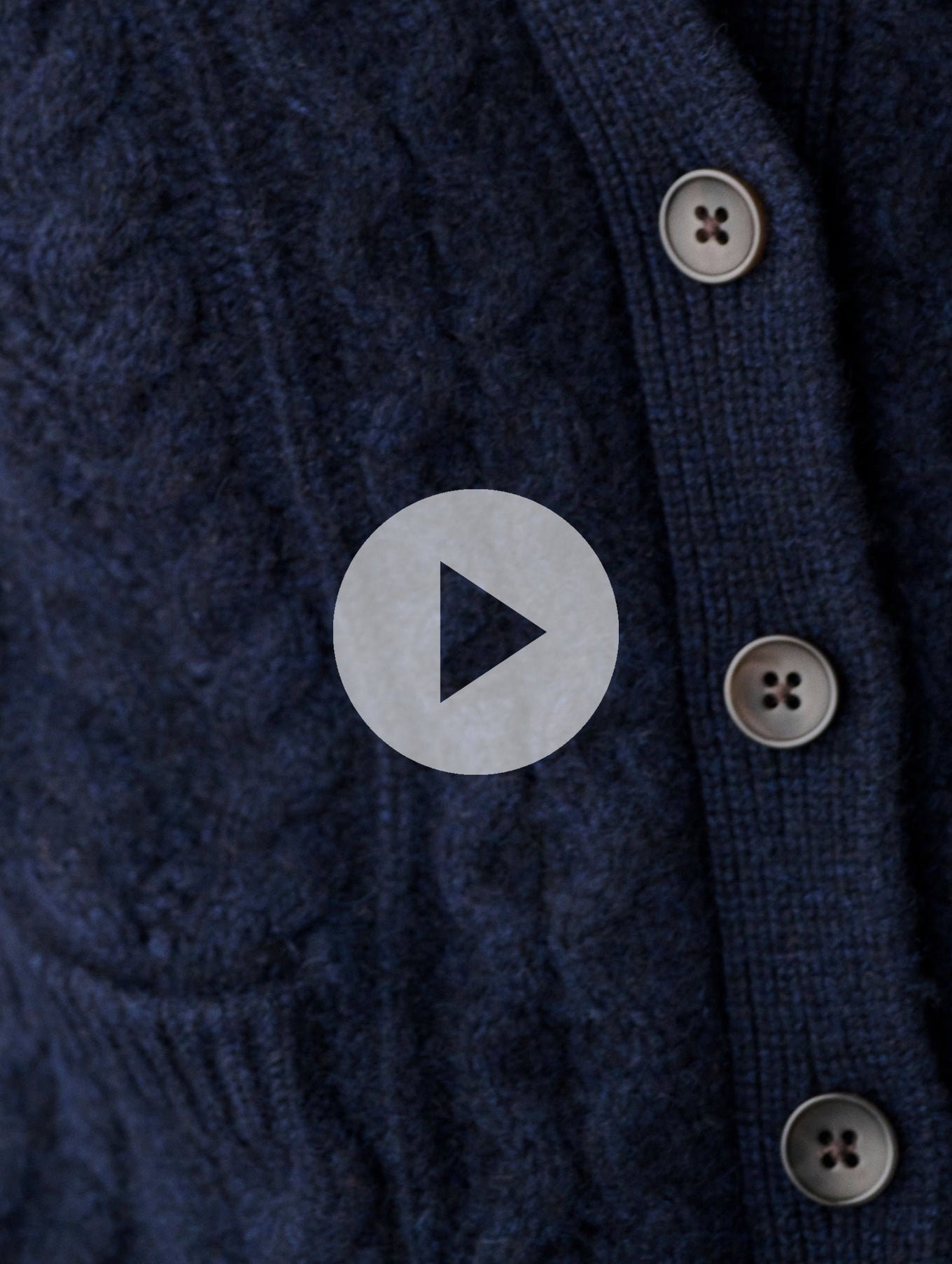 Cashmere Luxe Cable Crewneck Cardigan