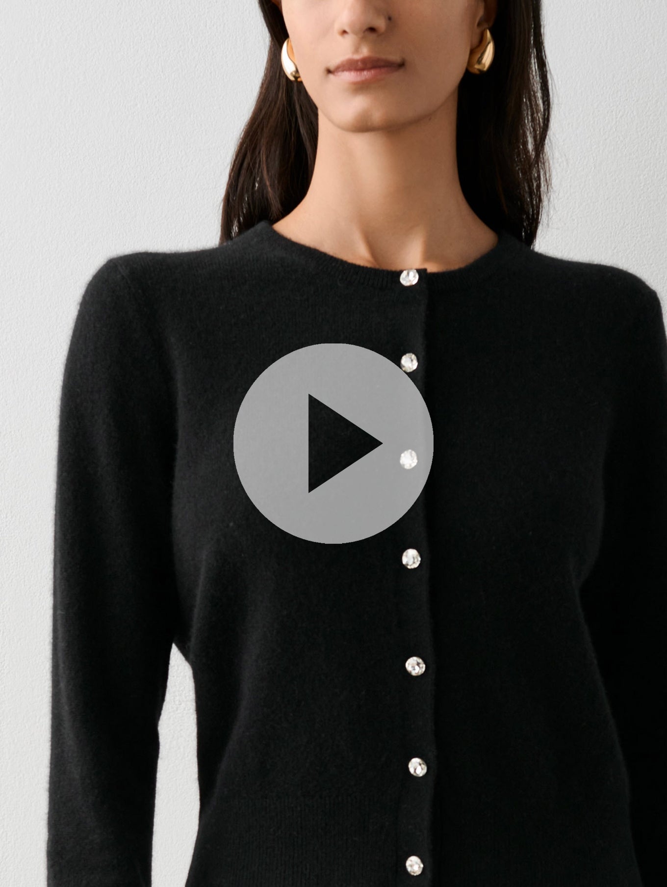 Cashmere Embellished Cardigan