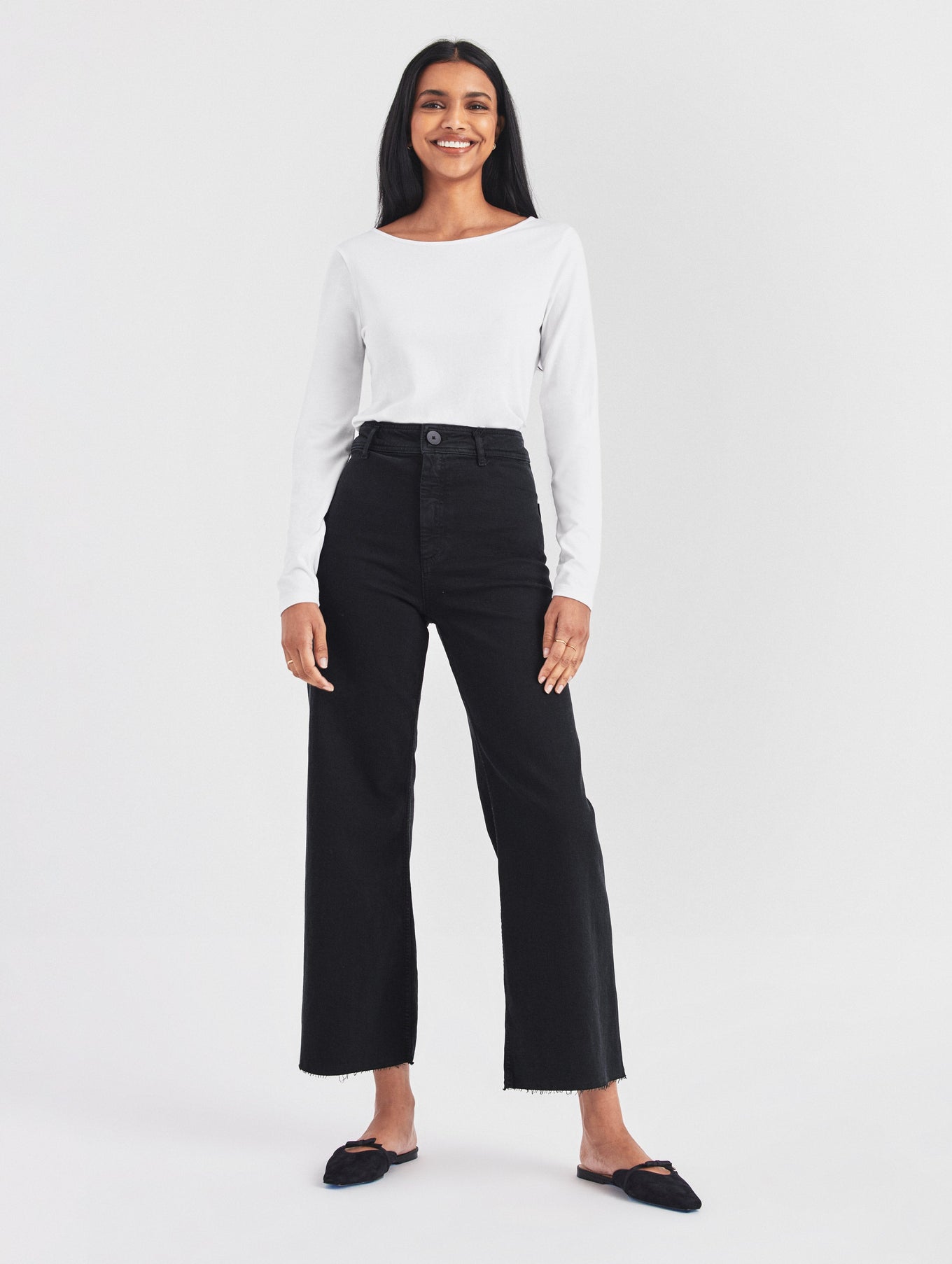 Cotton Modal Boatneck Tee