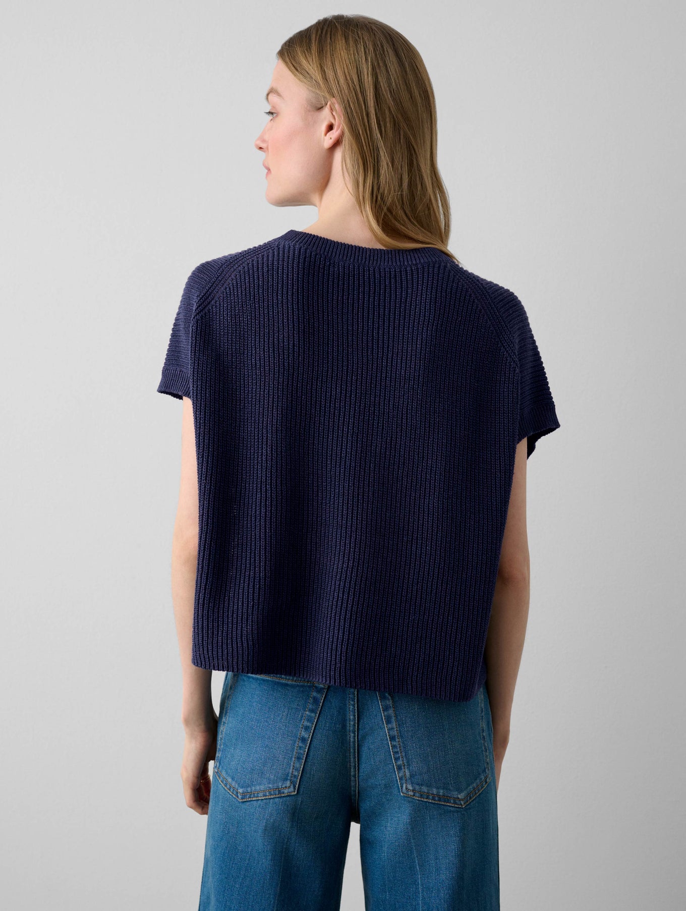 Linen Blend Pocket Tee