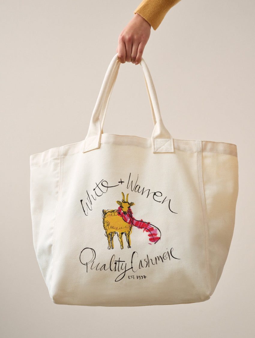 Canvas Anniversary Tote